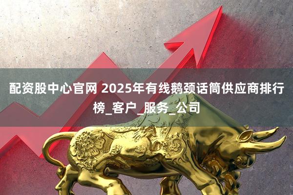 配资股中心官网 2025年有线鹅颈话筒供应商排行榜_客户_服务_公司